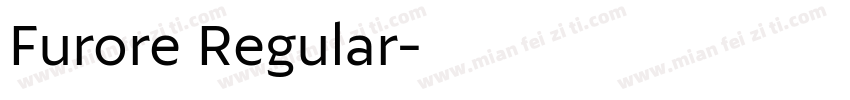 Furore Regular字体转换
